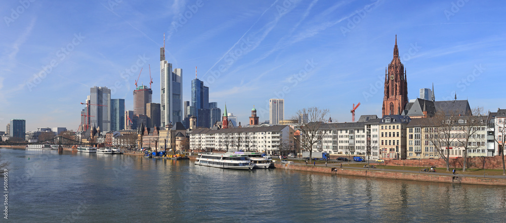 Frankfurt am Main - Mainufer - März 2013