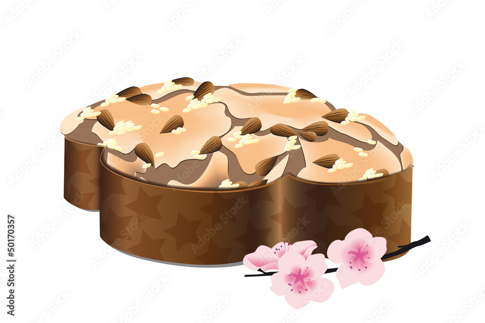 Naklejka premium Colomba Pasquale