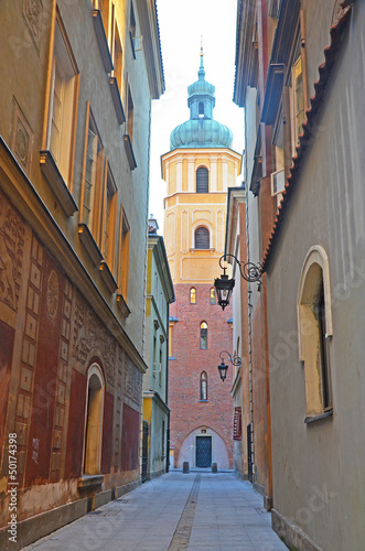 Warsaw Old Town, old building, Poland
