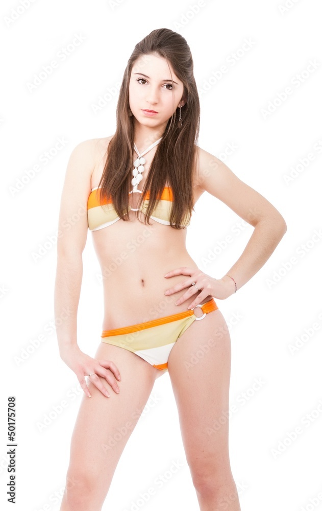lolita in bikini foto de Stock | Adobe Stock