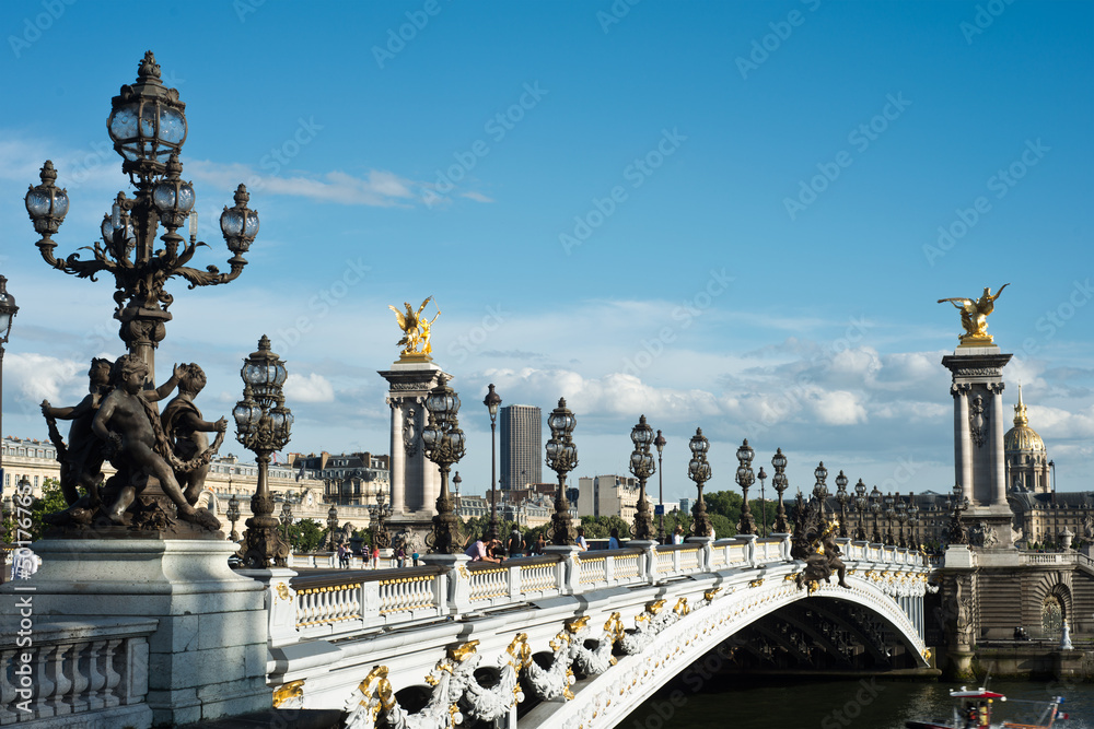 pont Alexandre III à Paris