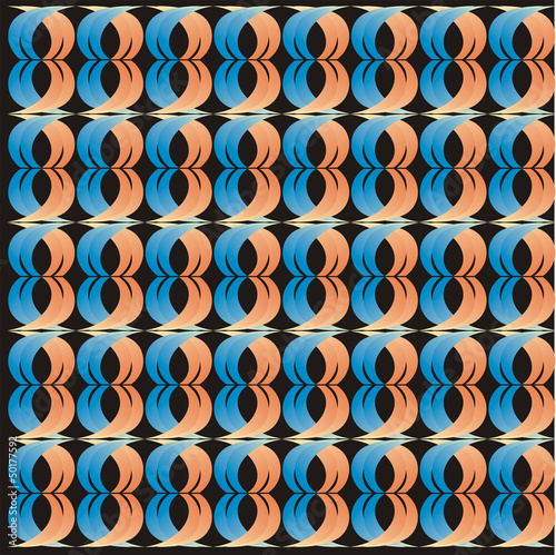 Eight figur color vector background pattern