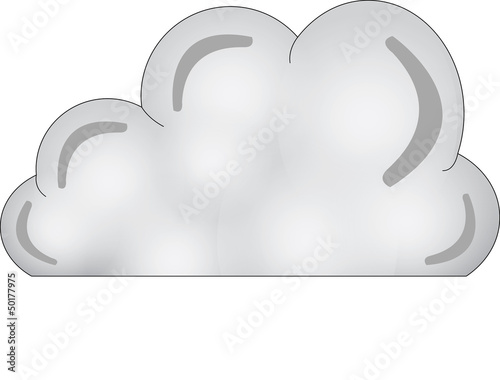nuvola - icone meteo photo
