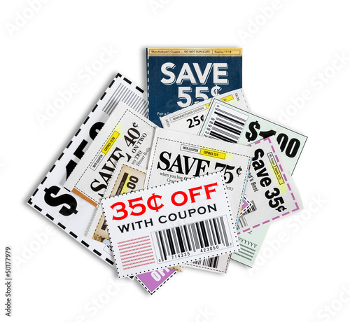 Coupons XXXL Isolated