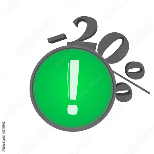 Minus 20 percent