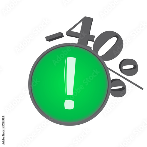 Minus 40 percent