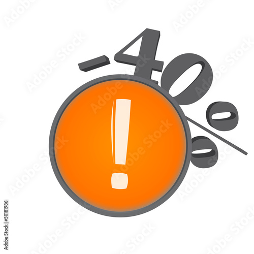 Minus 40 percent