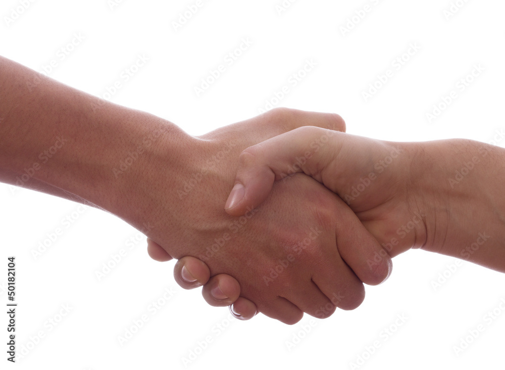 Closeup of people shaking hands Closeup of people shaking hands