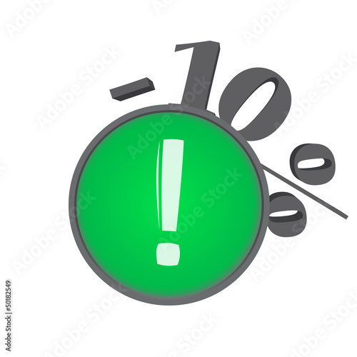 Minus 10 percent