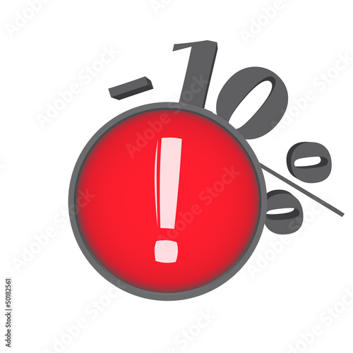 Minus 10 percent