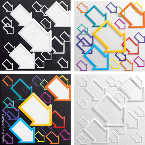 Abstrakte geometrische Gestaltung