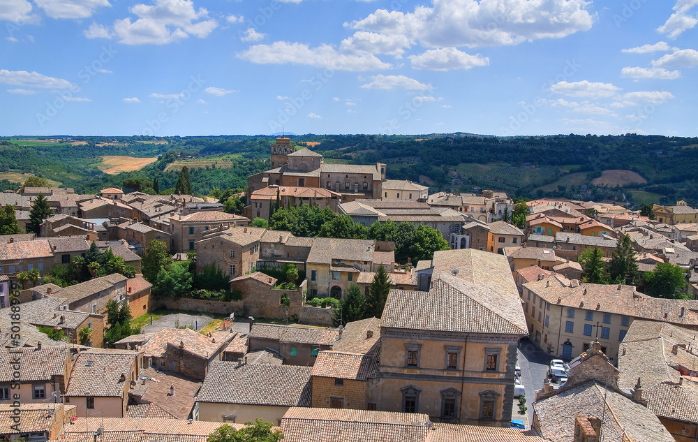 Panoramic view of Orvieto. Umbria. Italy.