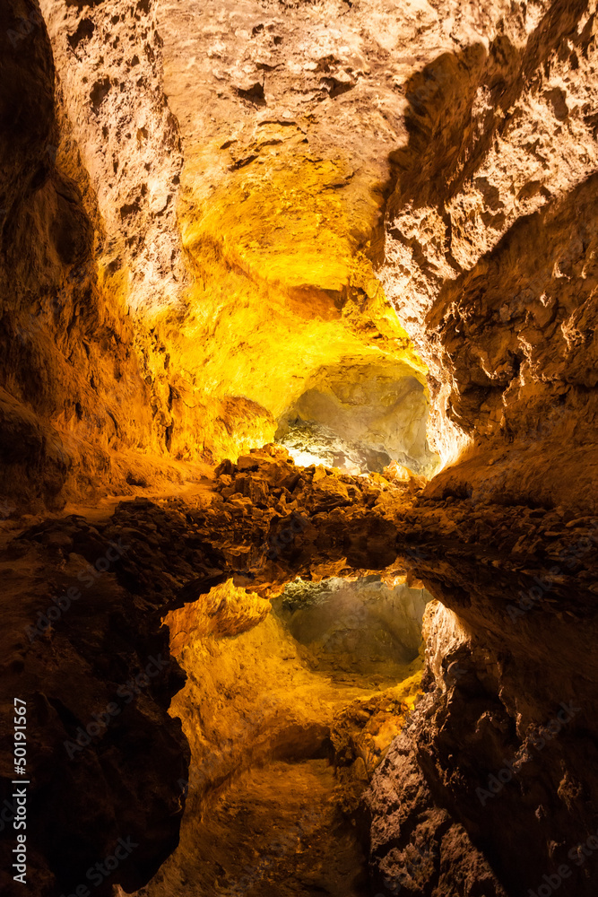 Cueva de los Verdes in Lanzarote