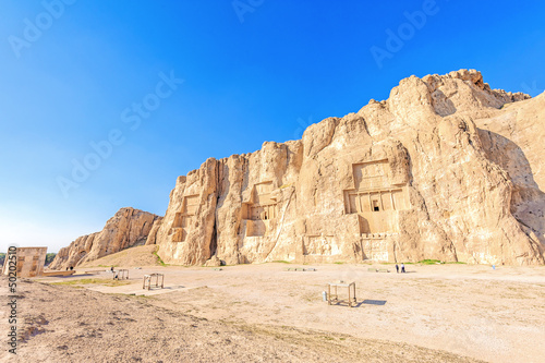 Tomb of Achaemenid kings in Naqsh-e Rustam, Iran.