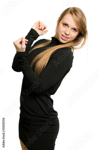 Pretty blond woman
