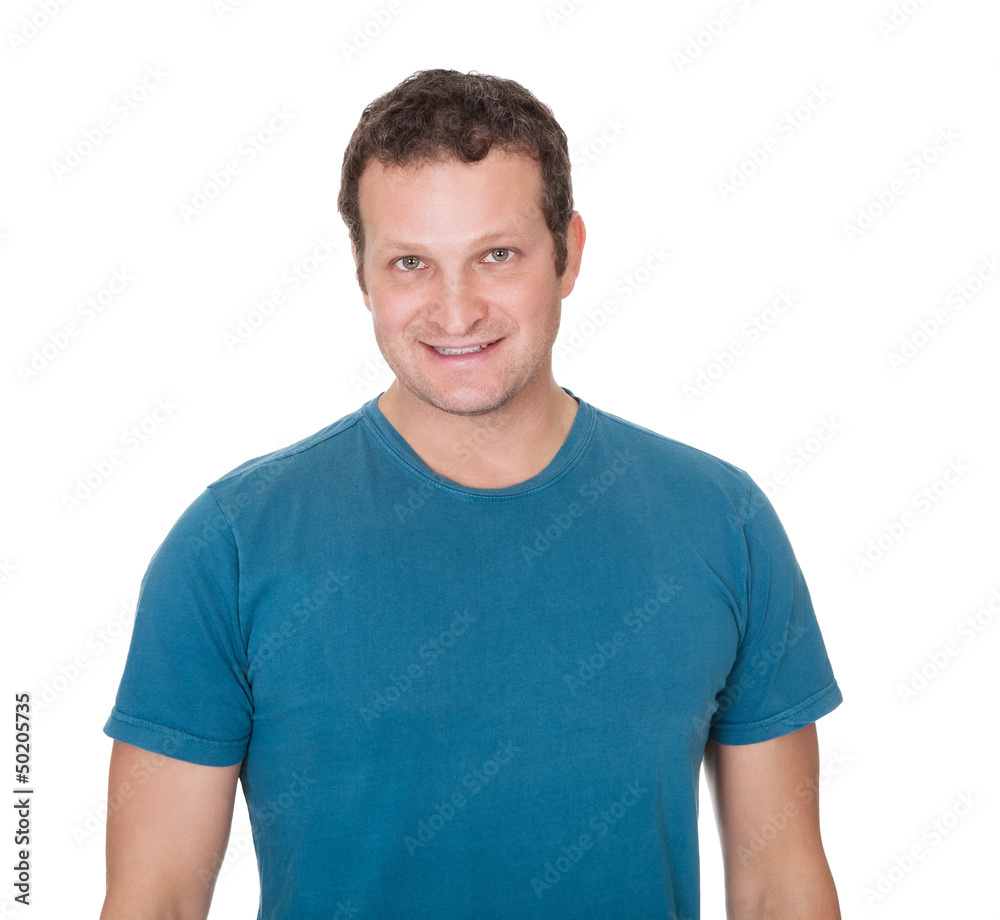 Portrait of a man in casual outfit