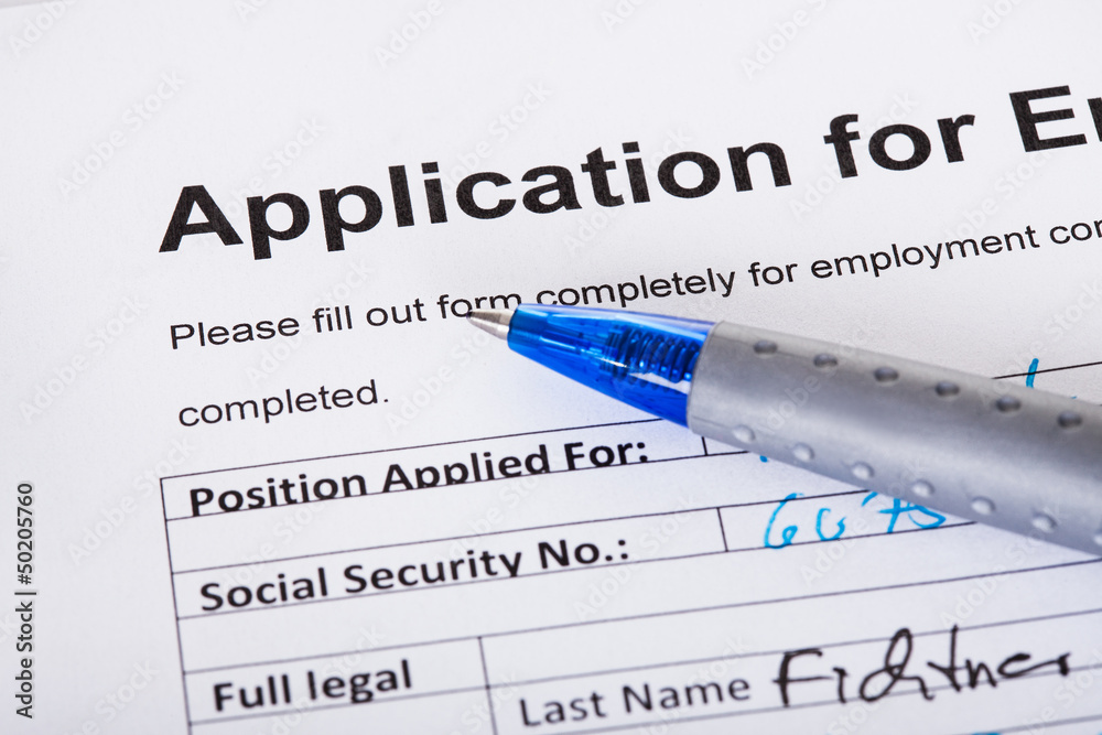 Application of employment