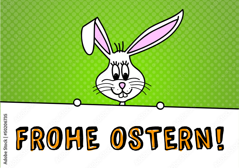 Fototapeta premium Frohe Ostern!