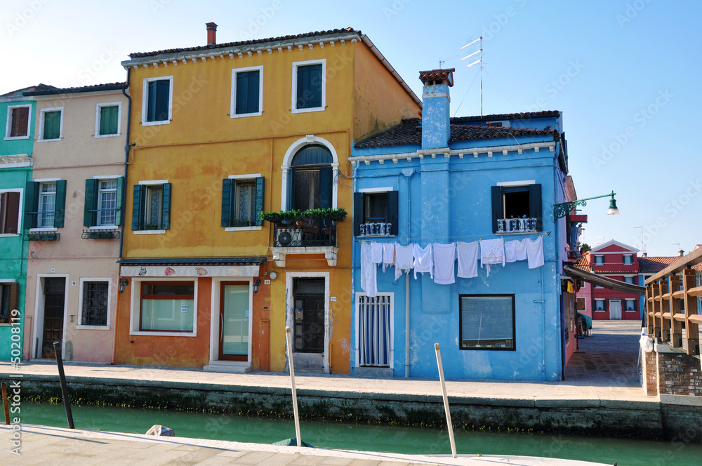 Burano, Venedig, Italien