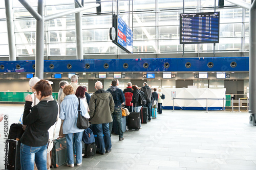 Airport waiting Peoples