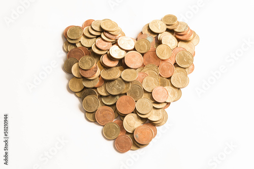 Heart coin