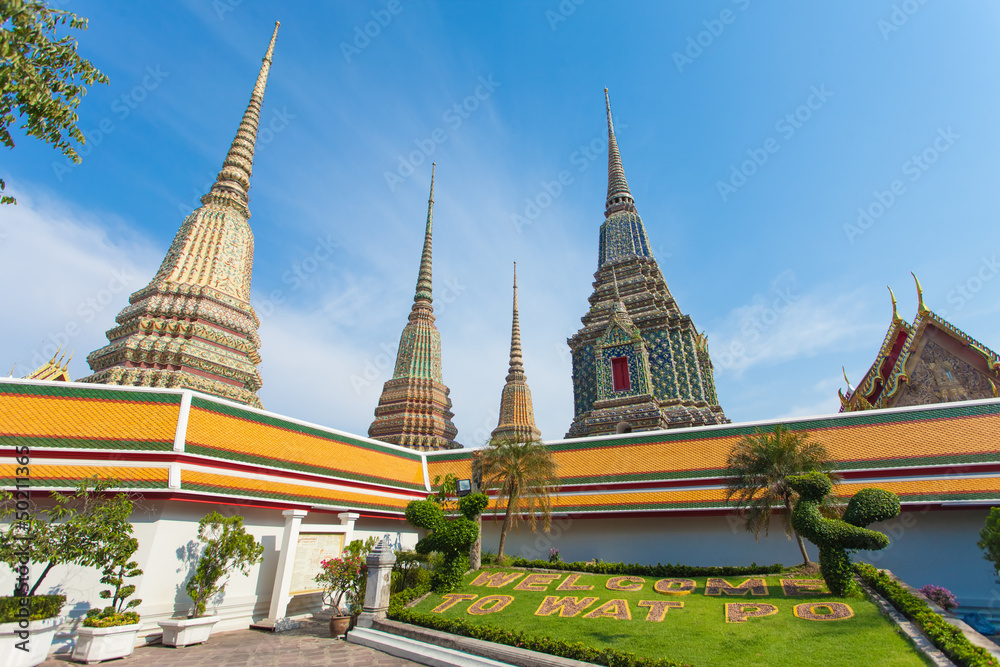 Naklejka premium wat pho