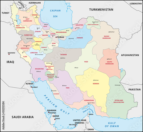 Iran map