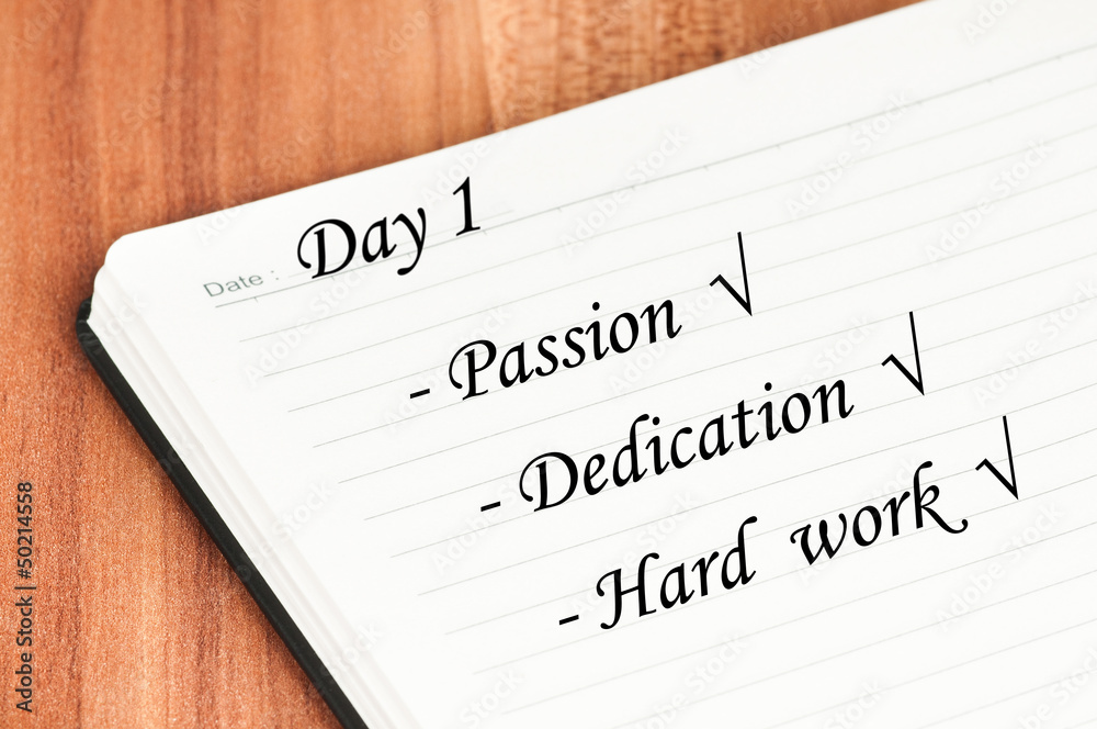 Diary page with text over a wooden background. Diary page with text over a wooden background.