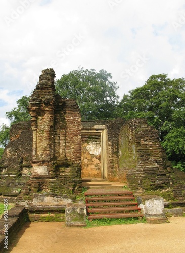 Remains of the historic city Polonnaruwa