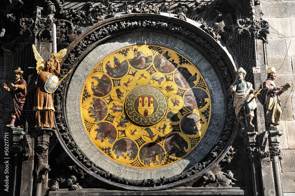 detail Prague Astronomical Clock