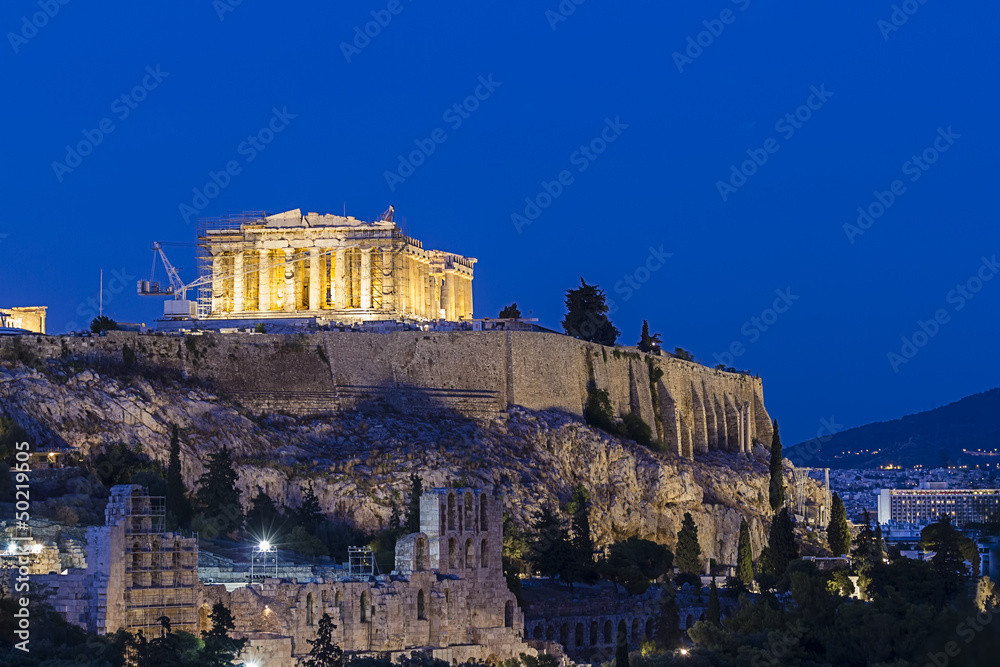 Fototapeta premium Parthenon, Acropolis ,Athens,Greece