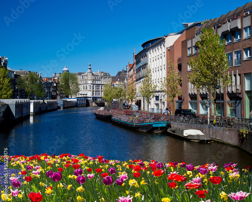One of canals in Amsterdam © Lsantilli