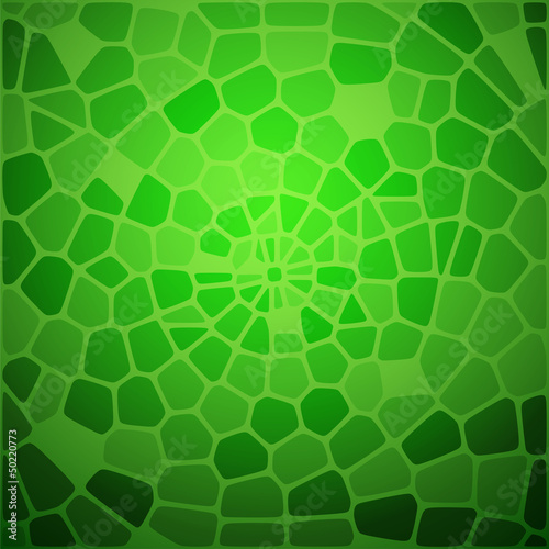 Green snake skin abstraction.