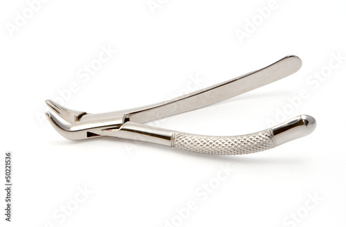 Dental extraction forceps