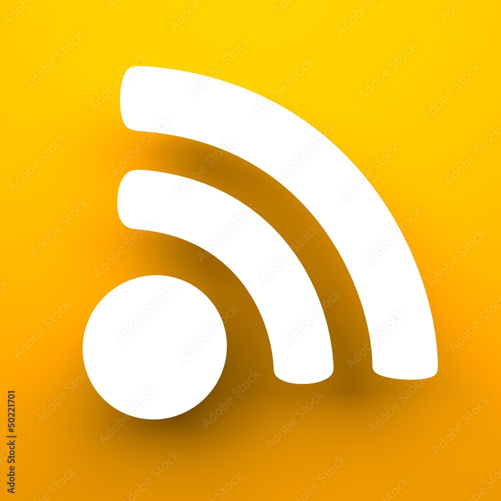 Wifi or RSS symbol Wifi or RSS symbol