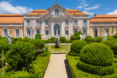 The Ballroom wing of Queluz National Palace, Portugal