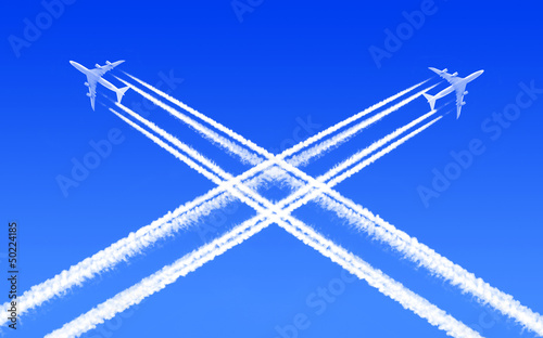 Heavy traffic in the air