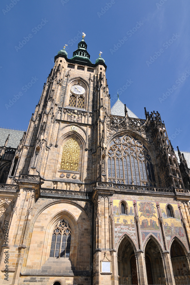 Prague St. Vitus Cathedral in Hradcany