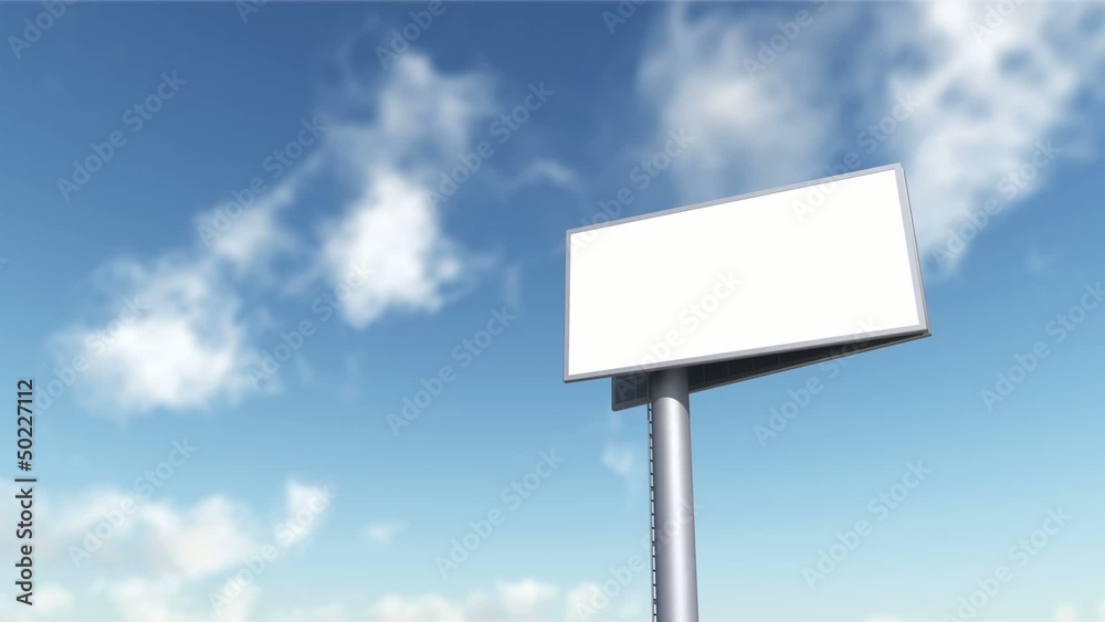 空白のビルボード