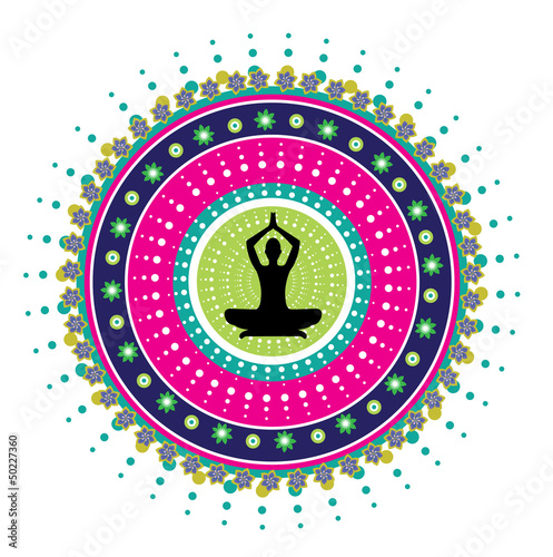 Yoga Lotus Posture