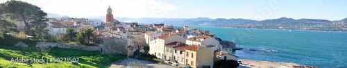 Obraz na płótnie saint tropez w salonie
