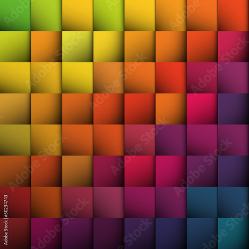 Abstract squares background. Vector, EPS10
