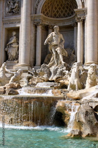 Photography Fontaine de Trévi à Rome - Italie
