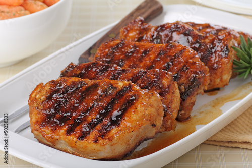 Konstfotografi Grilled Pork Loin