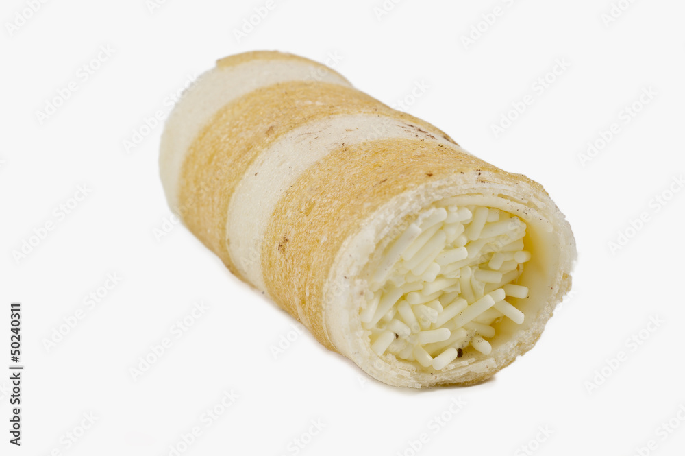 Itallian pastry called cannoncino Itallian pastry called cannoncino