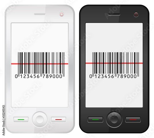 mobile phone and barcode
