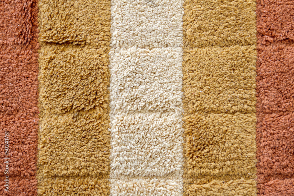 Fototapeta premium Texture of welcome door mat