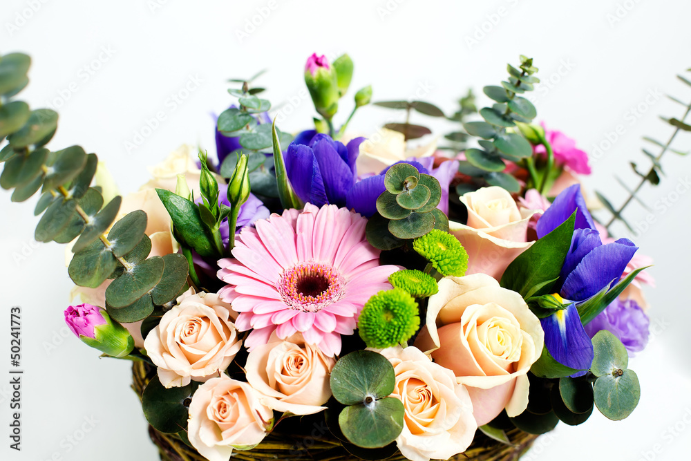 Bouquet of flowers for woman