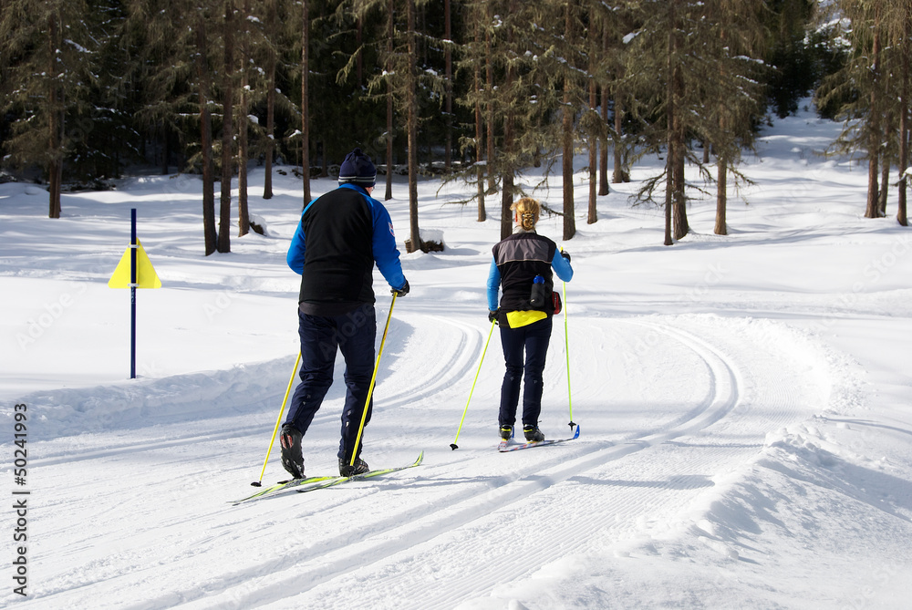 Nordic ski in Val Fiscalina