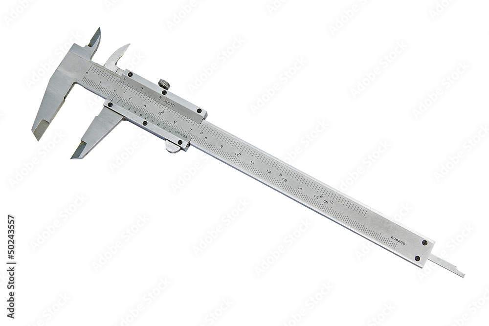 Vernier Caliper isolated on white background Vernier Caliper isolated on white background